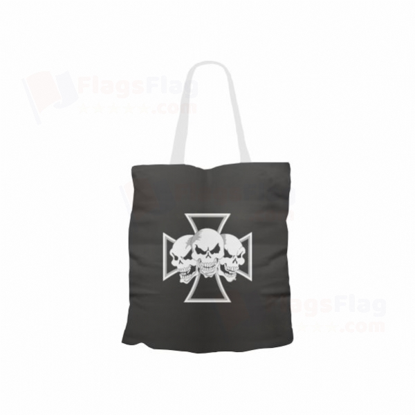 Skull ron Cross Cloth Bag Models