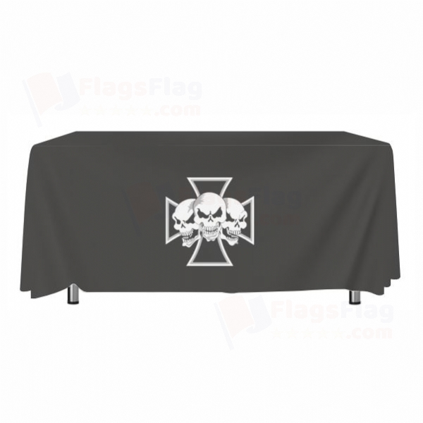 Skull ron Cross Tablecloth Models