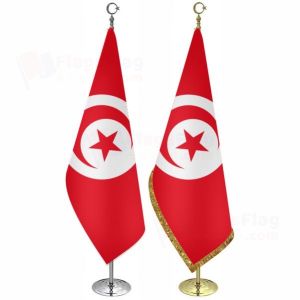 Tunisian Office Flag Tunisian Office Flags