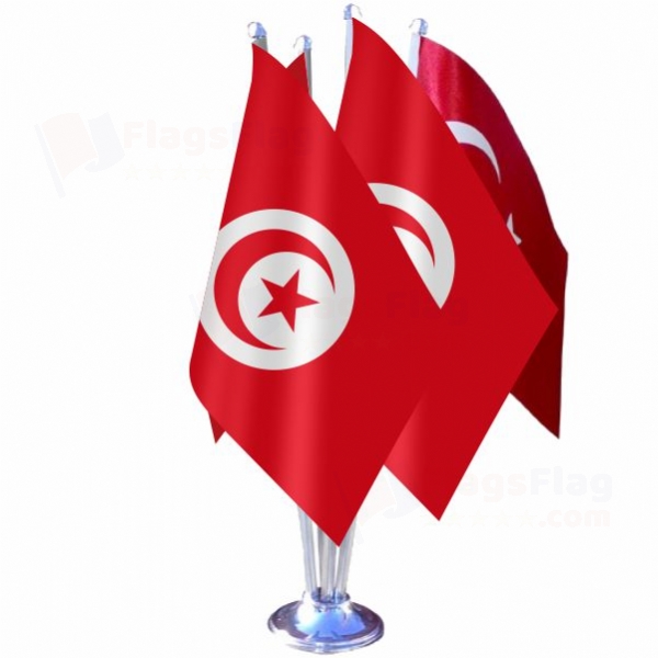 Tunisian Quadruple Table Flag