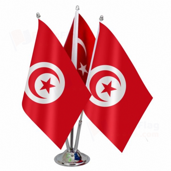 Tunisian Triple Table Flag