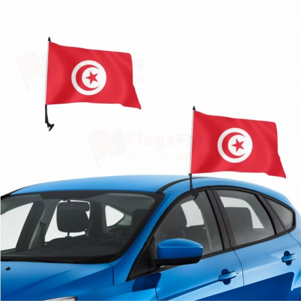 Tunisian Vehicle Convoy Flag