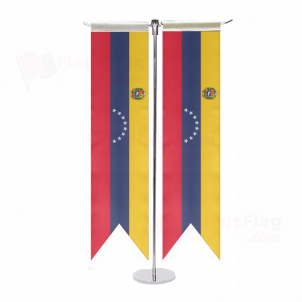 Venezuela T Table Flags