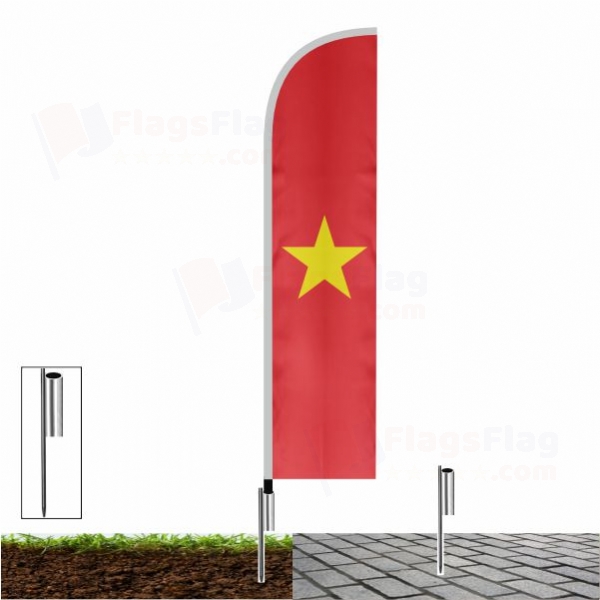 Vietnam Beach Flags Vietnam Sailing Flags