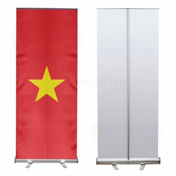 Vietnam Roll Up Banner