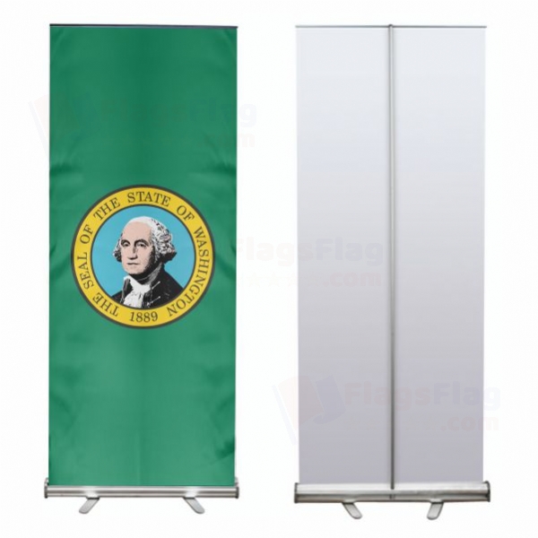 Washington Roll Up Banner