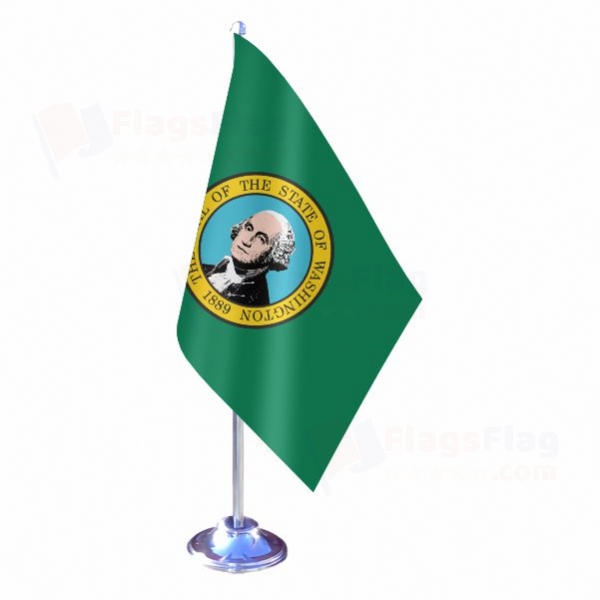 Washington Single Table Flag