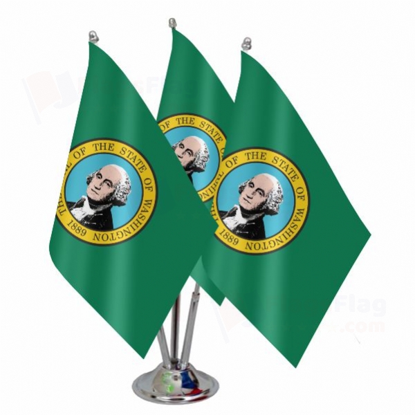 Washington Triple Table Flag