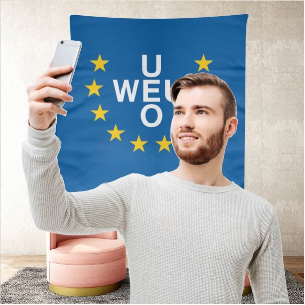 Western European Union Background Selfie Shooting Landscapes