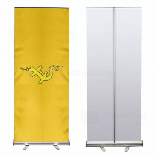 Xiongnu Empire Roll Up Banner