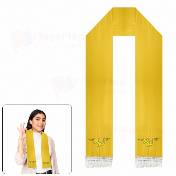 Xiongnu Empire Scarf Digital Printing