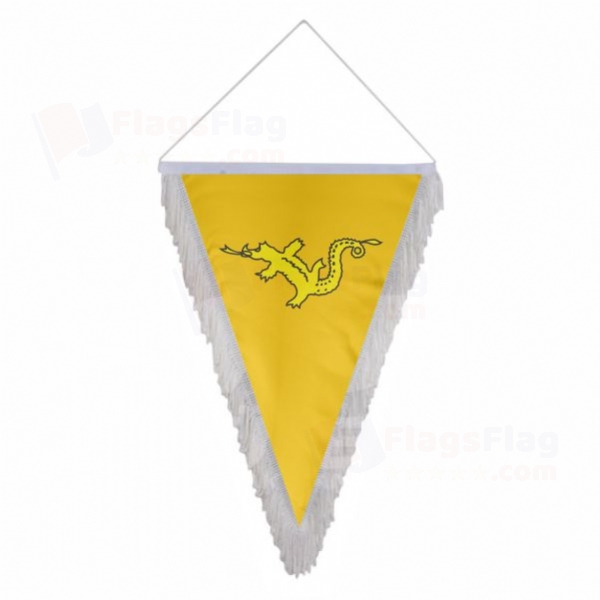 Xiongnu Empire Triangle Fringed Streamers